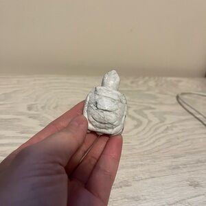 Crystals - Polish White Howlite Turtle